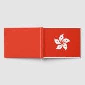 Flagge Hongkongs Gästebuch (Voll)