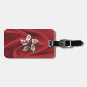 Flagge Hongkongs Gepäckanhänger