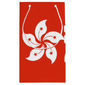 Flagge Hongkongs Geschenktasche Kleine Geschenktüte (Rückseite)
