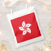 Flagge Hongkongs Geschenktütchen (Ausgeschnitten)