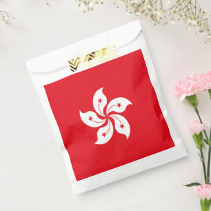 Flagge Hongkongs Geschenktütchen