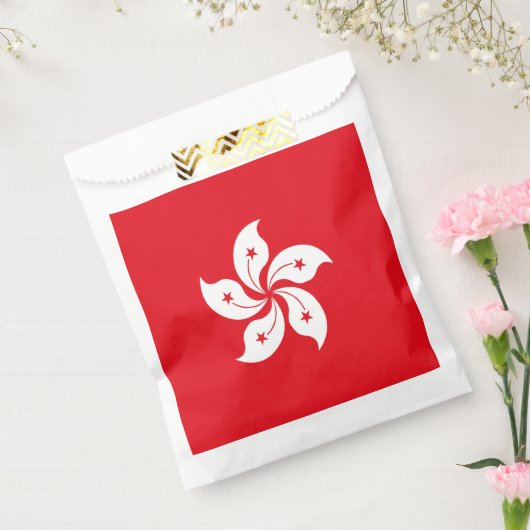 Flagge Hongkongs Geschenktütchen (Versiegelt)