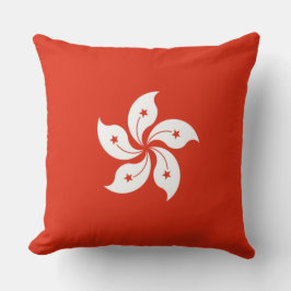 Flagge Hongkongs Kissen