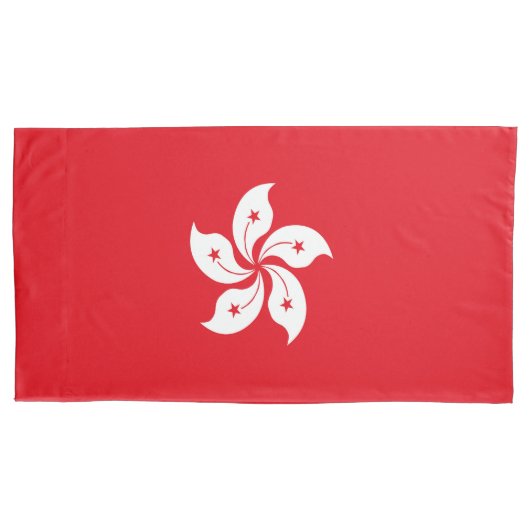 Flagge Hongkongs Kissenbezug (Vorderseite)