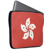 Flagge Hongkongs Laptopschutzhülle (Vorne Rechts)