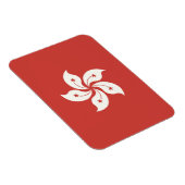 Flagge Hongkongs Magnet (Rechte Seite)