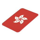 Flagge Hongkongs Magnet (Linke Seite)