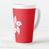 Flagge Hongkongs Milchtasse (Rechte Ecke)