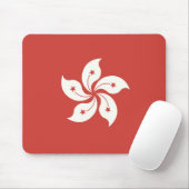Flagge Hongkongs Mousepad (Mit Mouse)