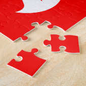 Flagge Hongkongs Puzzle (Seite)