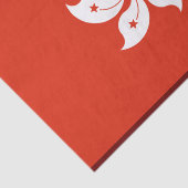 Flagge Hongkongs Seidenpapier (Ausschnitt)