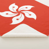 Flagge Hongkongs Sherpadecke (3/4)