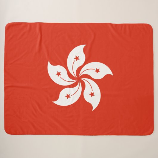 Flagge Hongkongs Sherpadecke (Vorderseite (Horizontal))