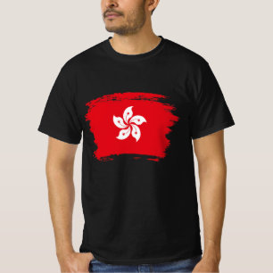 Flagge Hongkongs T-Shirt