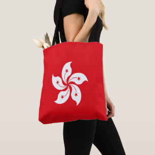 Flagge Hongkongs Tasche