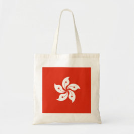 Flagge Hongkongs Tragetasche