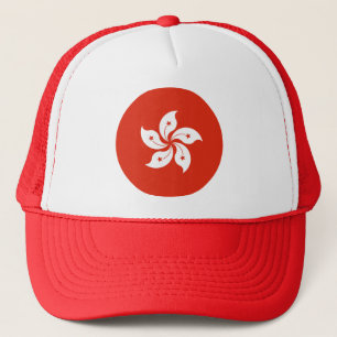Flagge Hongkongs Truckerkappe