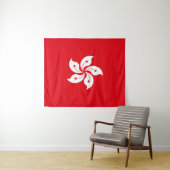 Flagge Hongkongs Wandteppich (Beispiel (Horizontal))