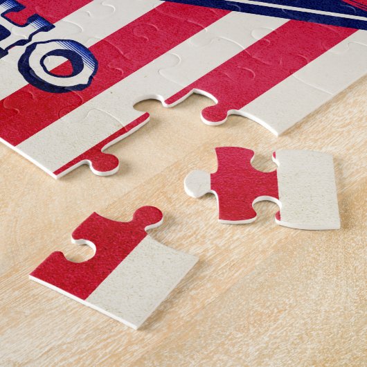 Flagge Idaho USA Puzzle (Seite)
