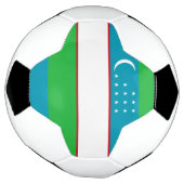 Flagge in Usbekistan Fußball (Gedreht)