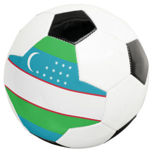 Flagge in Usbekistan Fußball