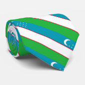 Flagge in Usbekistan Krawatte (Gerollt)