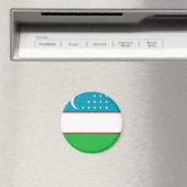 Flagge in Usbekistan Magnet (In Situ (Geschirrspüler))