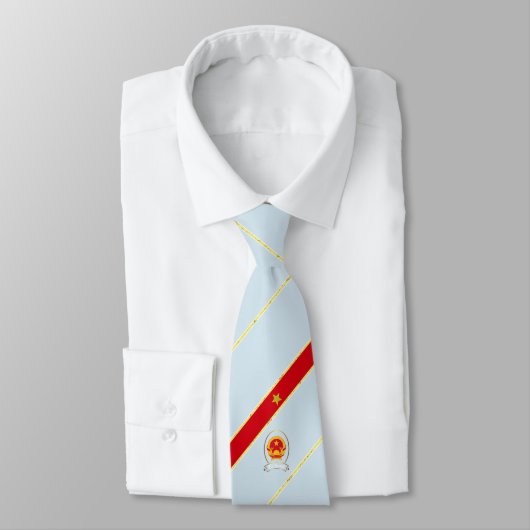 Flagge in Vietnam Krawatte (Gebunden)