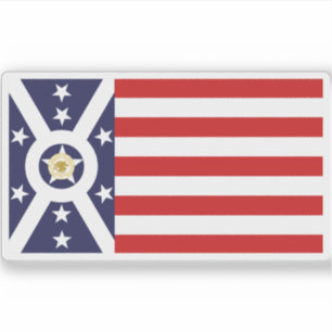 Flagge Indianapolis, Indiana (1915-1963) Aufkleber