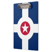 Flagge Indianapolis, Indiana Clipboard Klemmbrett (Links)