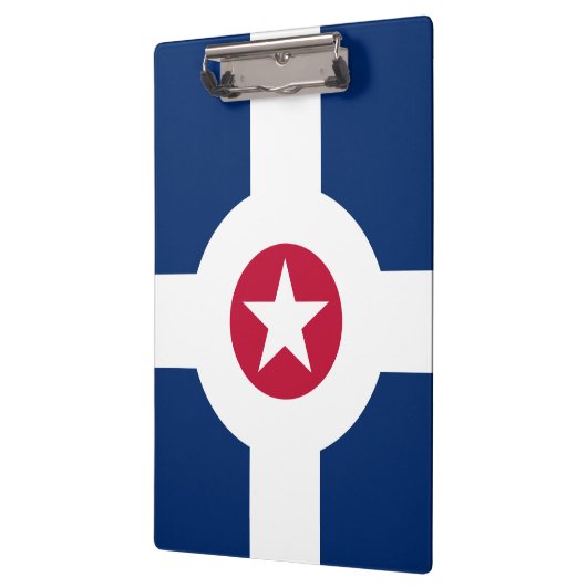 Flagge Indianapolis, Indiana Clipboard Klemmbrett (Links)