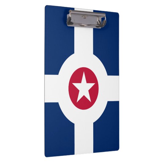 Flagge Indianapolis, Indiana Clipboard Klemmbrett (Rechts)