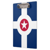 Flagge Indianapolis, Indiana Clipboard Klemmbrett (Links)