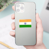 Flagge Indiens Aufkleber (Telefon)