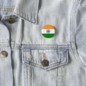 Flagge Indiens Button (Beispiel)