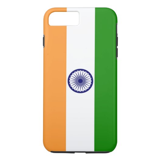 Flagge Indiens Case-Mate iPhone Hülle (Rückseite)