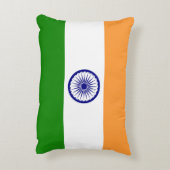 Flagge Indiens Dekokissen (Rückseite(Vertikal))