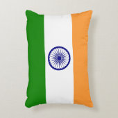 Flagge Indiens Dekokissen (Vorderseite(Vertikal))