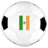 Flagge Indiens Fußball (Gedreht)