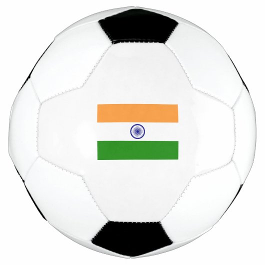 Flagge Indiens Fußball (Vorderseite)