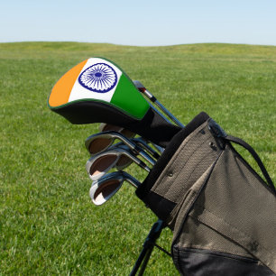 Flagge Indiens Golf Headcover