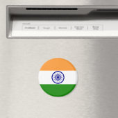 Flagge Indiens Magnet (In Situ (Geschirrspüler))