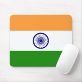 Flagge Indiens Mousepad (Mit Mouse)