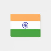 Flagge Indiens - Post-it®-Hinweise Post-it Klebezettel (Vorderseite)