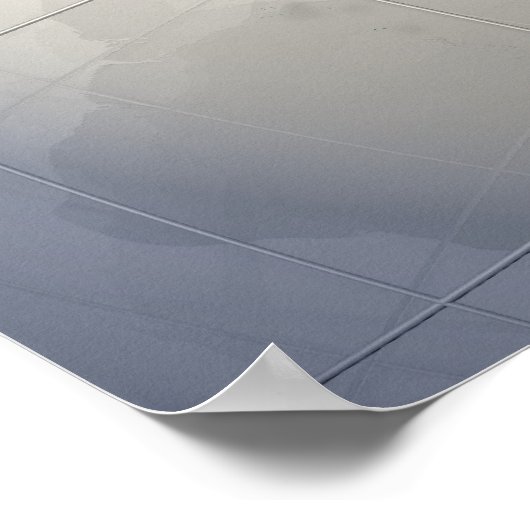 Flagge Indiens Poster (Ecke)