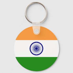 Flagge Indiens Schlüsselanhänger