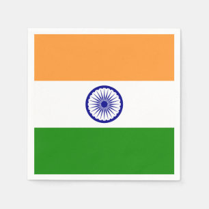 Flagge Indiens Serviette