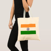 Flagge Indiens Tragetasche (Vorderseite (Produkt))