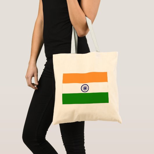 Flagge Indiens Tragetasche (Vorderseite (Produkt))
