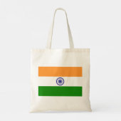 Flagge Indiens Tragetasche (Rückseite)